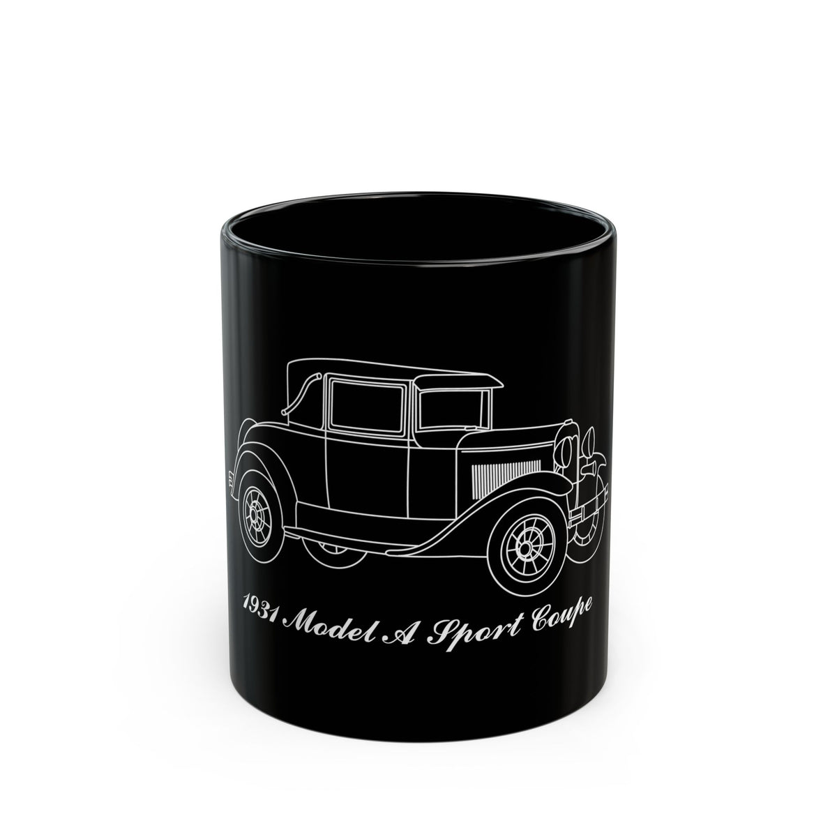 1931 Sport Coupe Black Mug