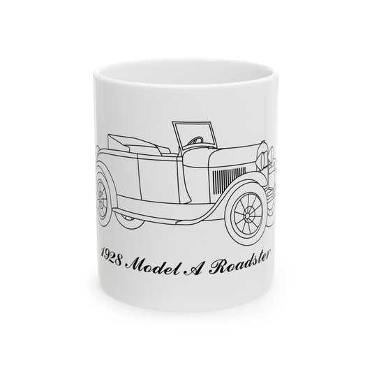 1928 Roadster White Mug