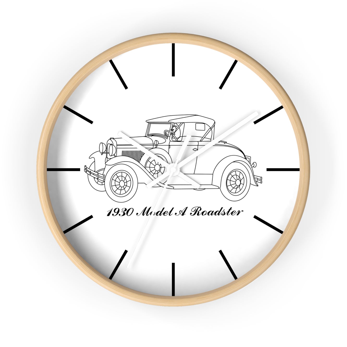 1930 Roadster Wall Clock