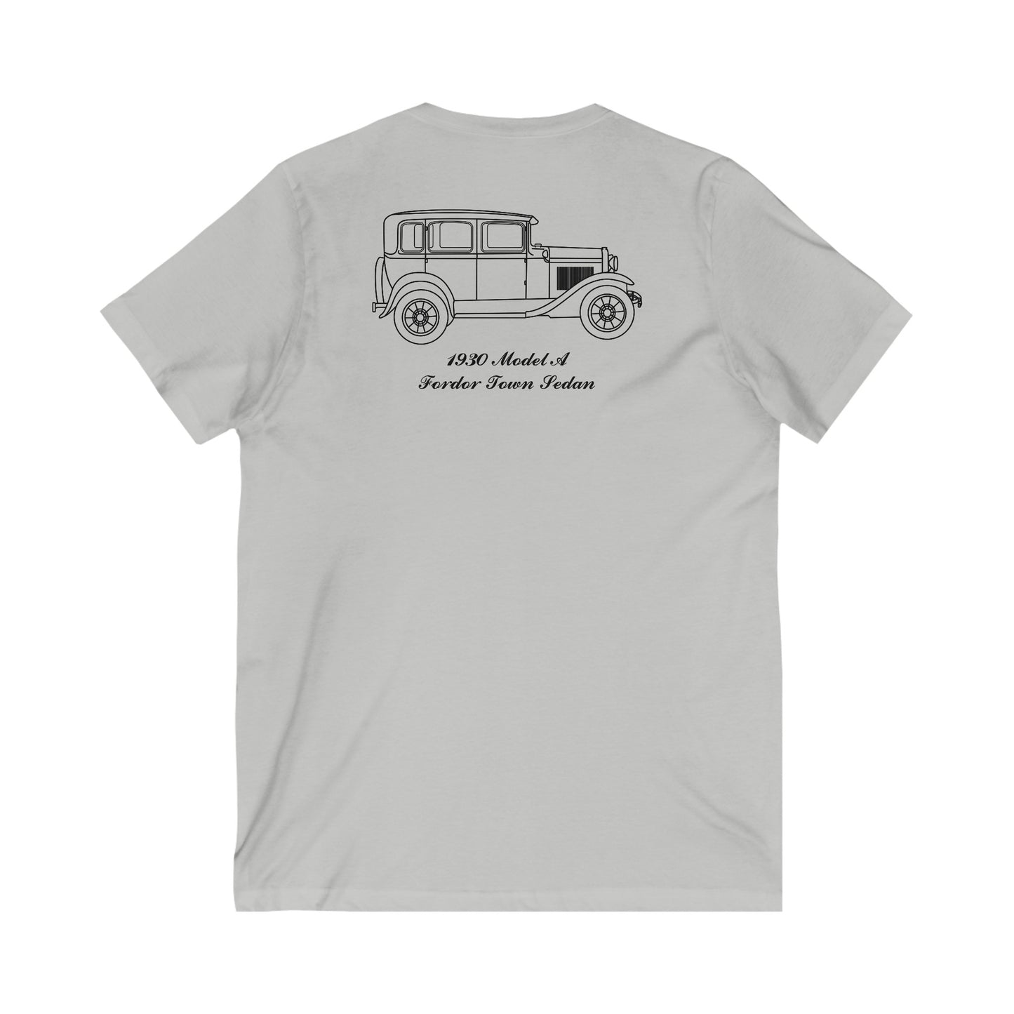 1930 Fordor Town Sedan Women's V-Neck Shirt