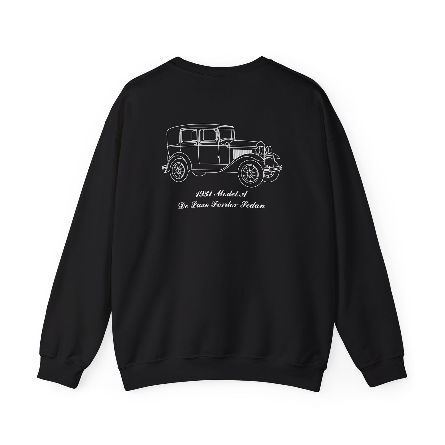 1931 De Luxe Fordor Sedan Crewneck Sweatshirt