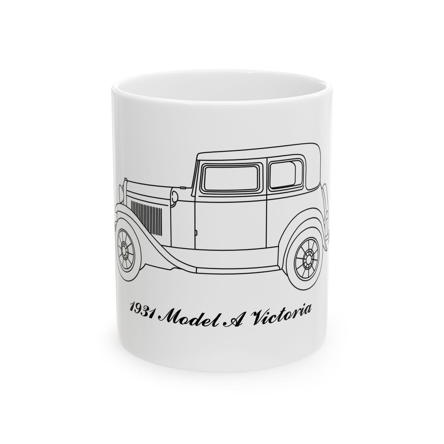 1931 Victoria White Mug