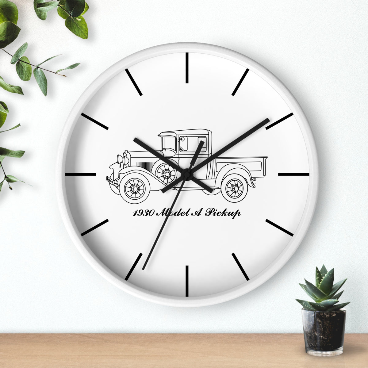 1930 Pickup Wall Clock