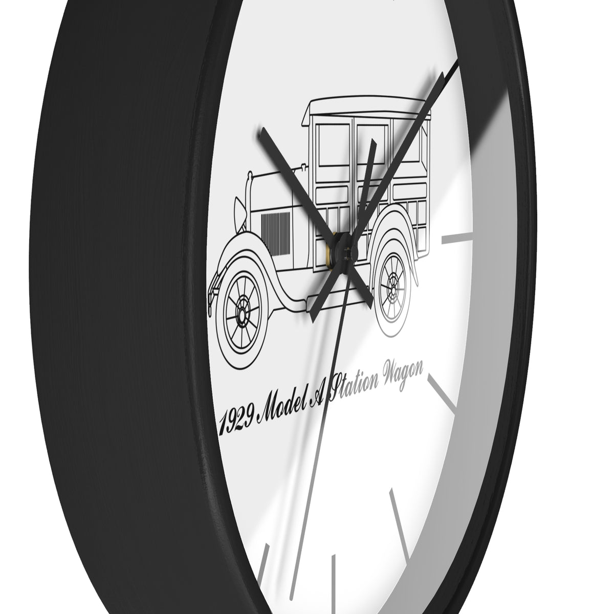 1929 Station Wagon Wall Clock
