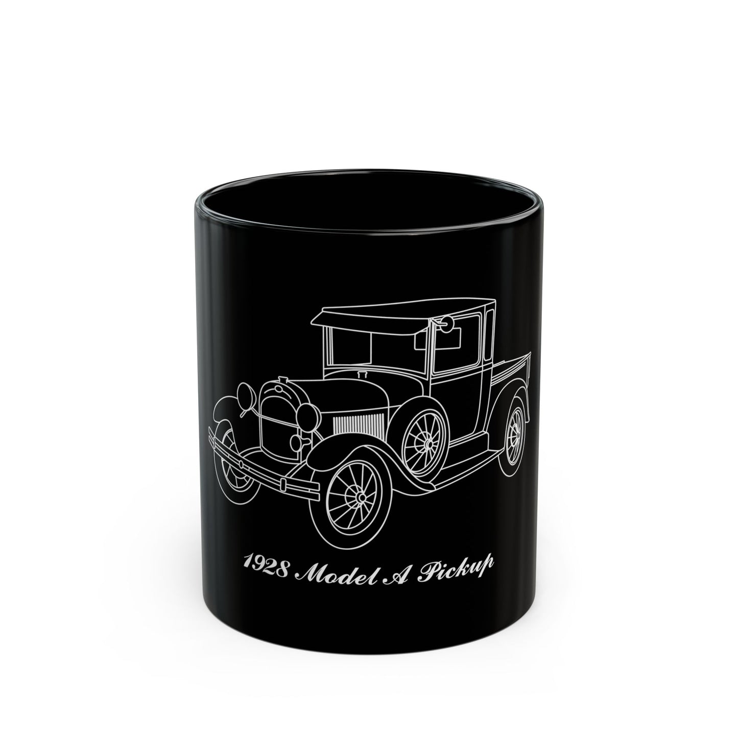 1928 Pickup Black Mug