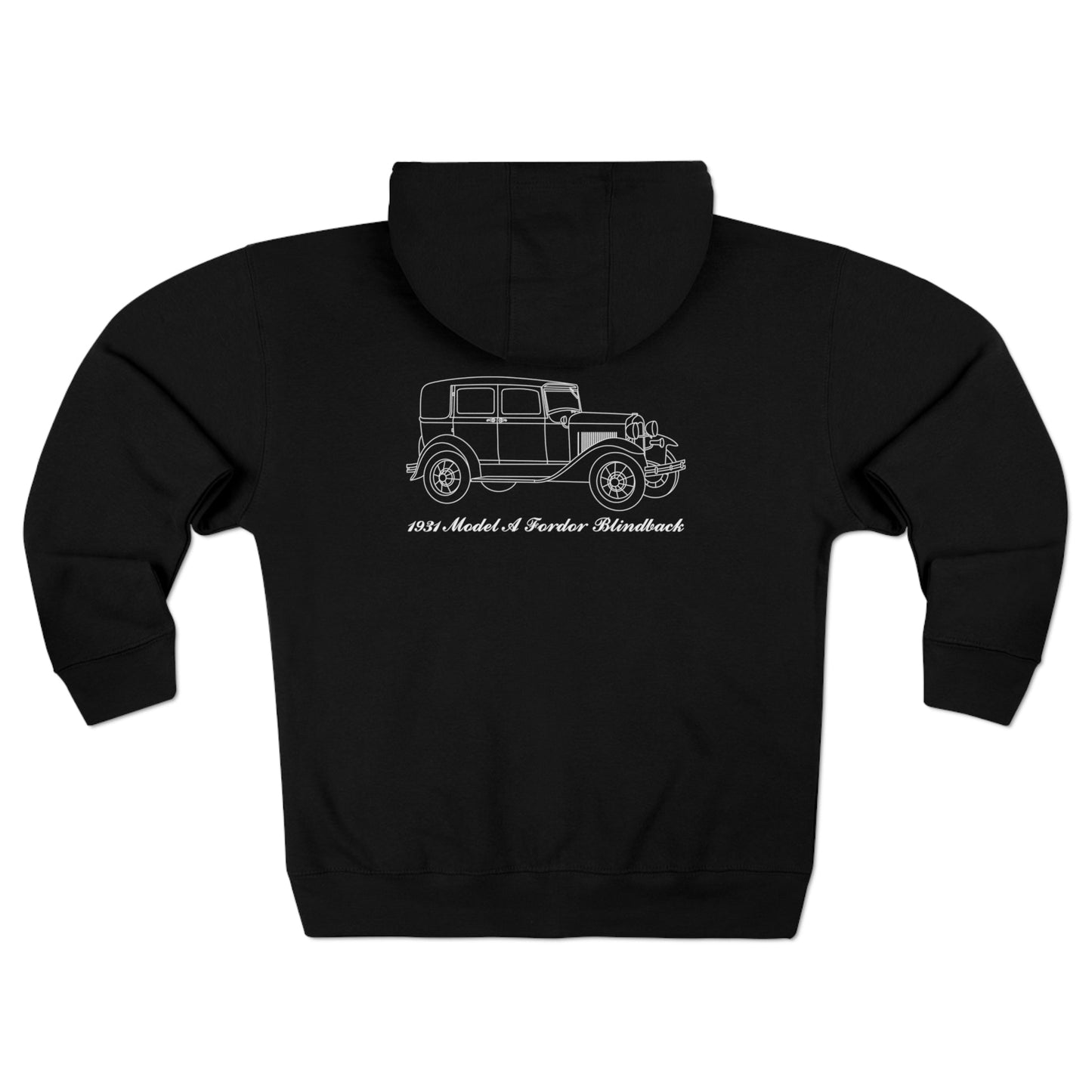 1931 Fordor Town Sedan Blindback Hoodie