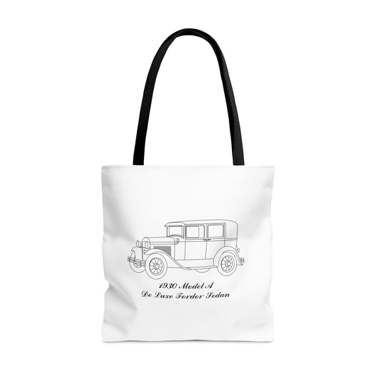 1930 De Luxe Fordor Sedan Tote Bag