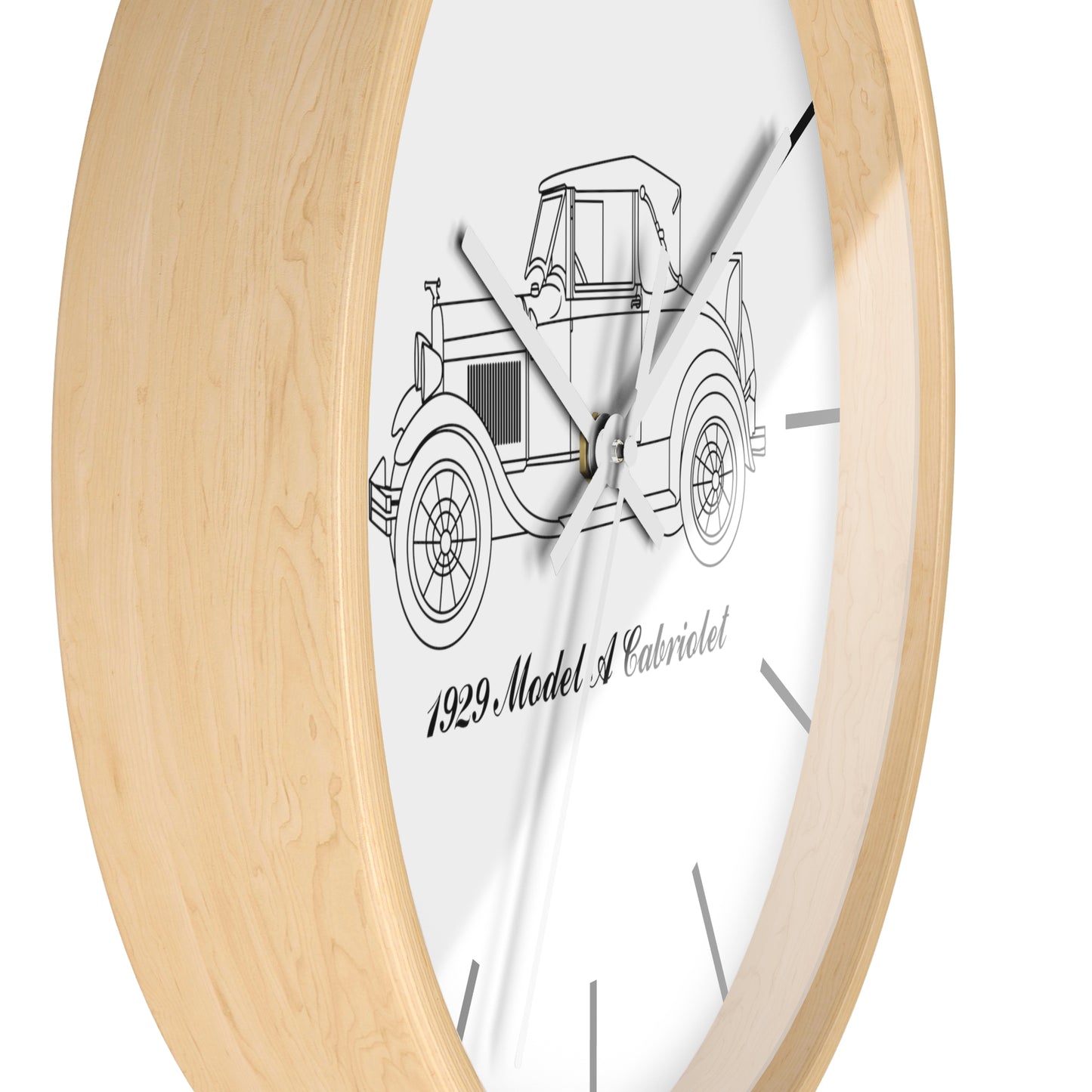 1929 Cabriolet Wall Clock