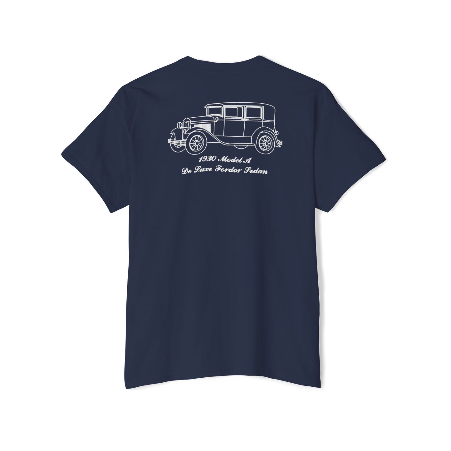 1930 De Luxe Fordor Sedan Pocket T-Shirt