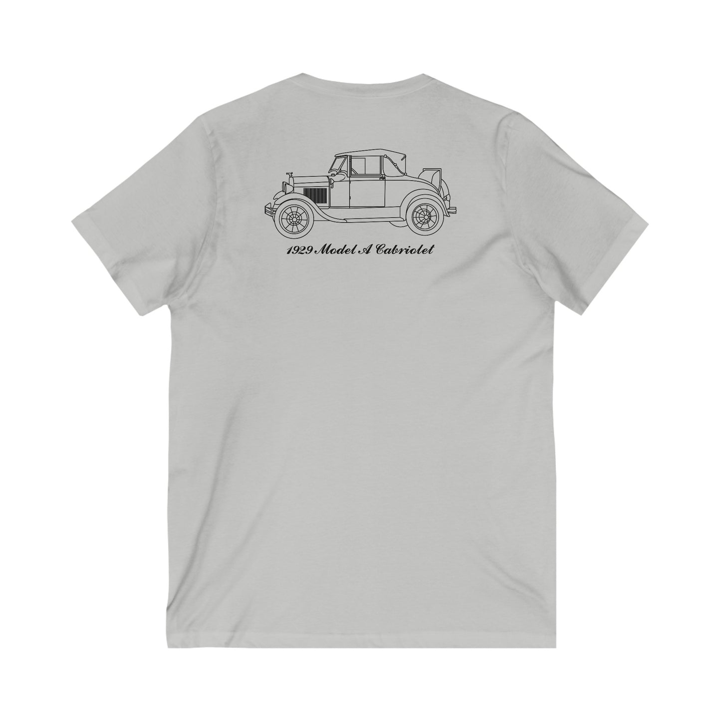 1929 Cabriolet Women's V-Neck Shirt