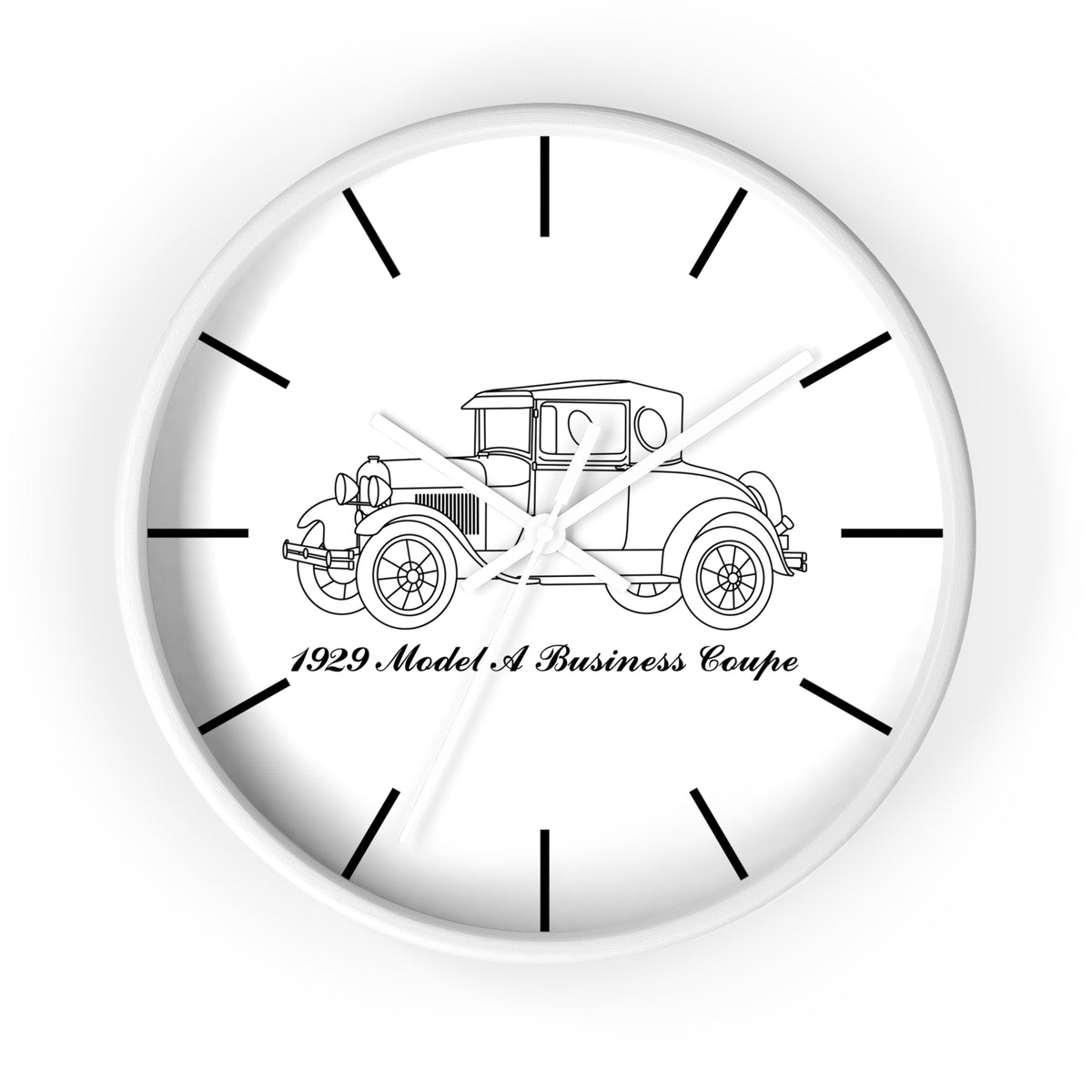 1929 Business Coupe Wall Clock