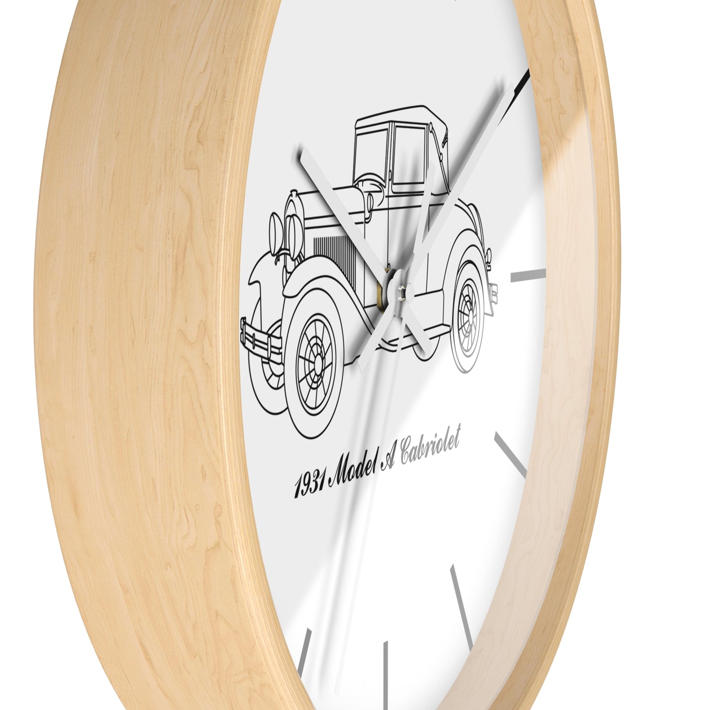 1931 Cabriolet Wall Clock