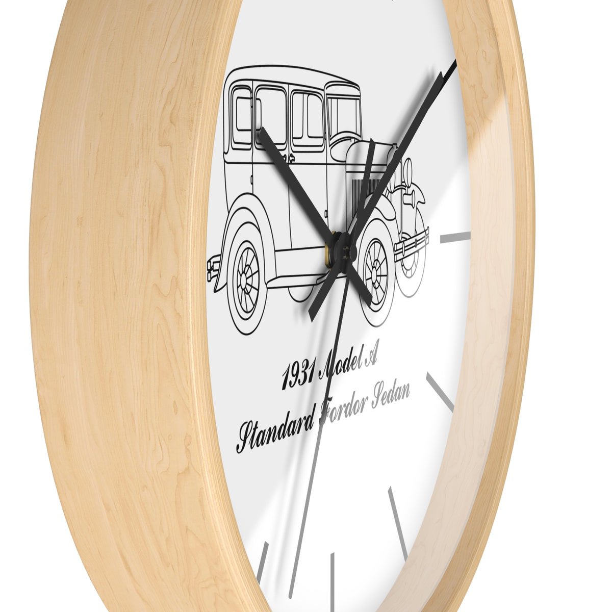 1931 Standard Fordor Sedan Wall Clock