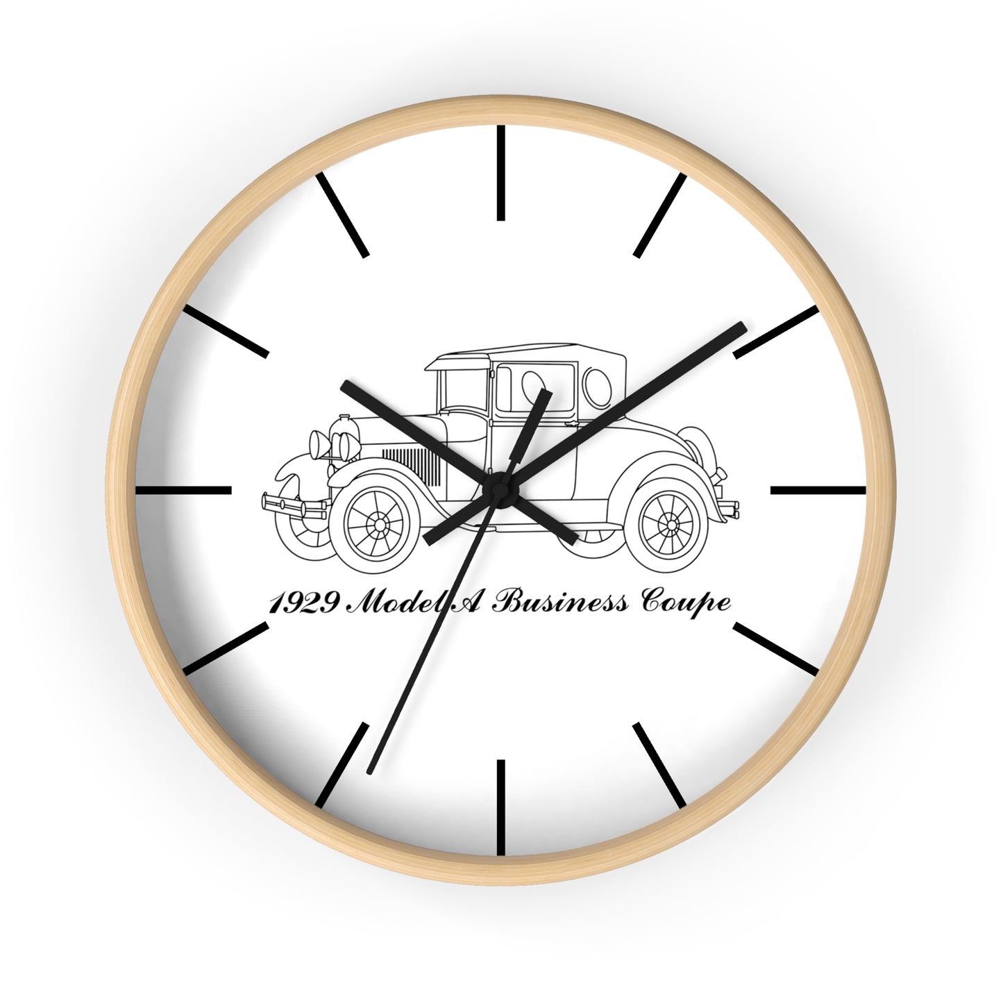 1929 Business Coupe Wall Clock