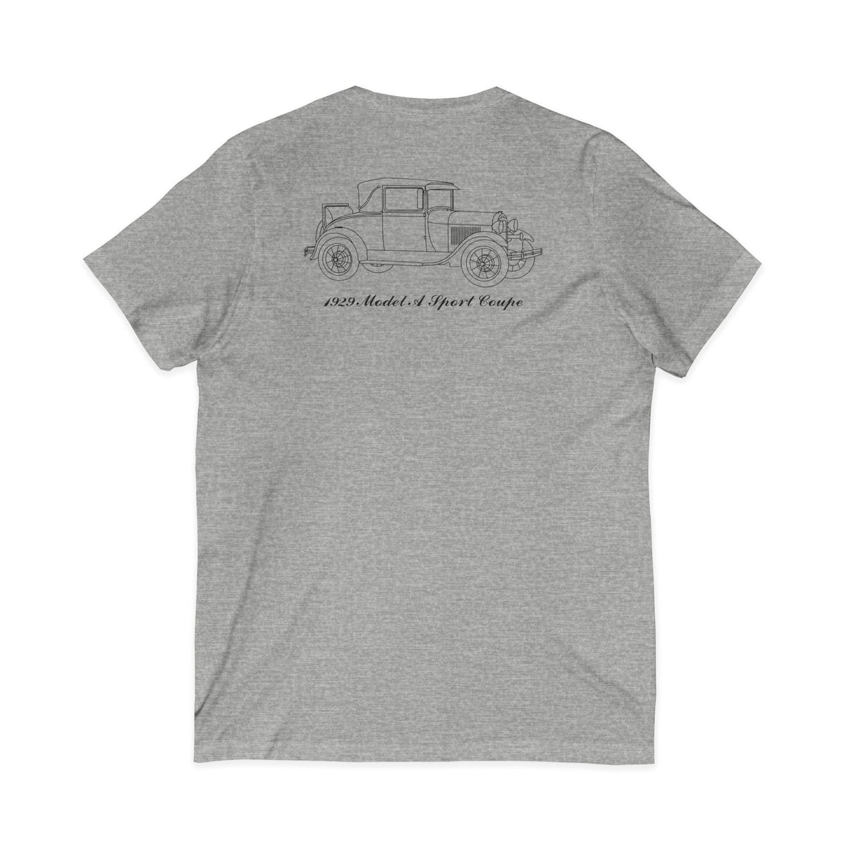 1929 Sport Coupe Women's V-Neck Shirt