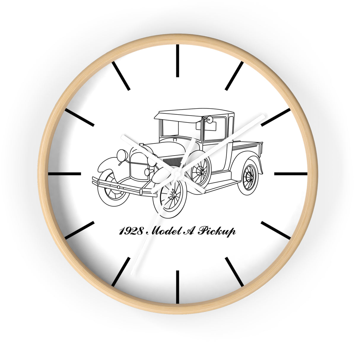 1928 Pickup Wall Clock