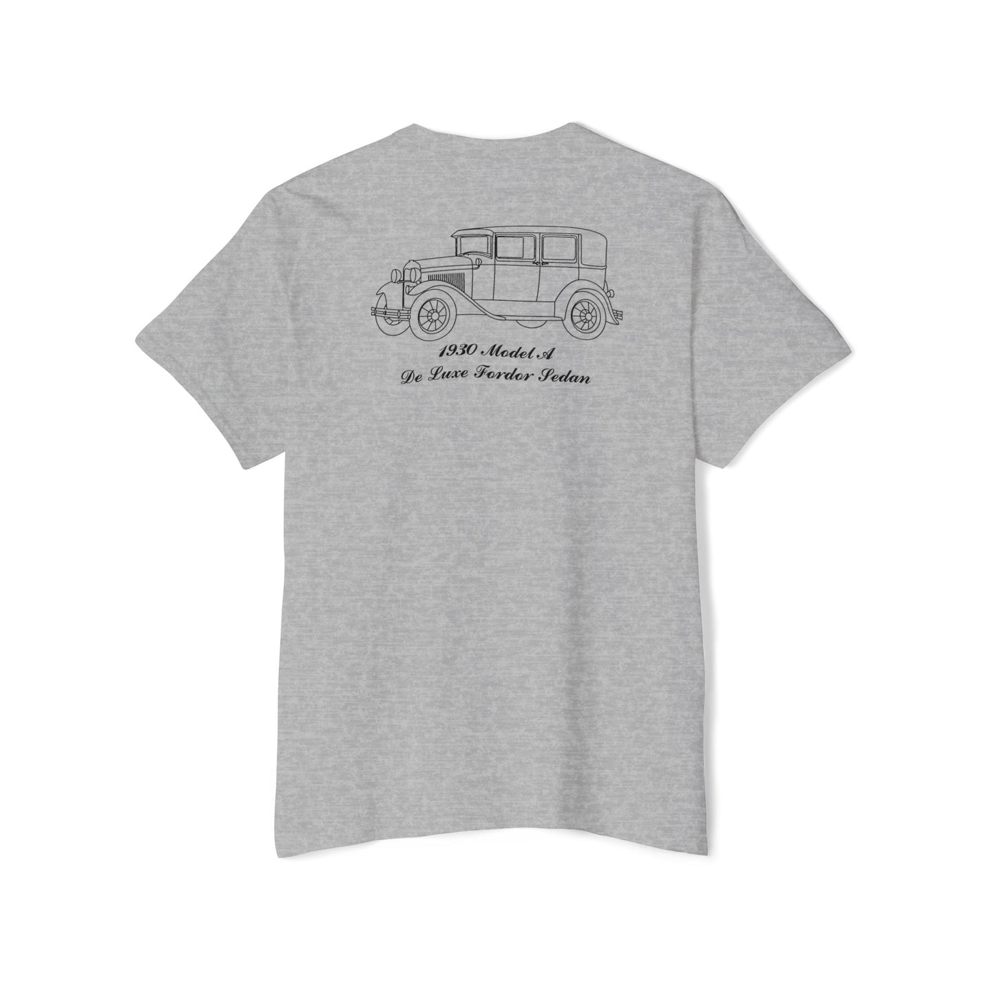 1930 De Luxe Fordor Sedan Pocket T-Shirt