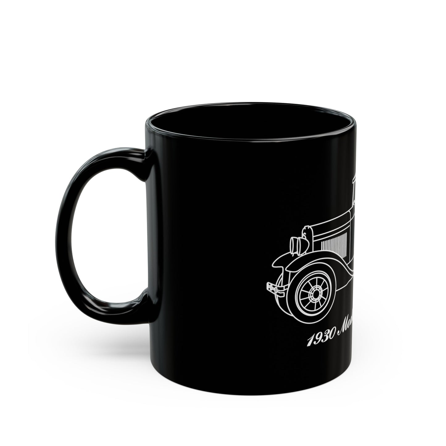 1930 Phaeton Black Mug