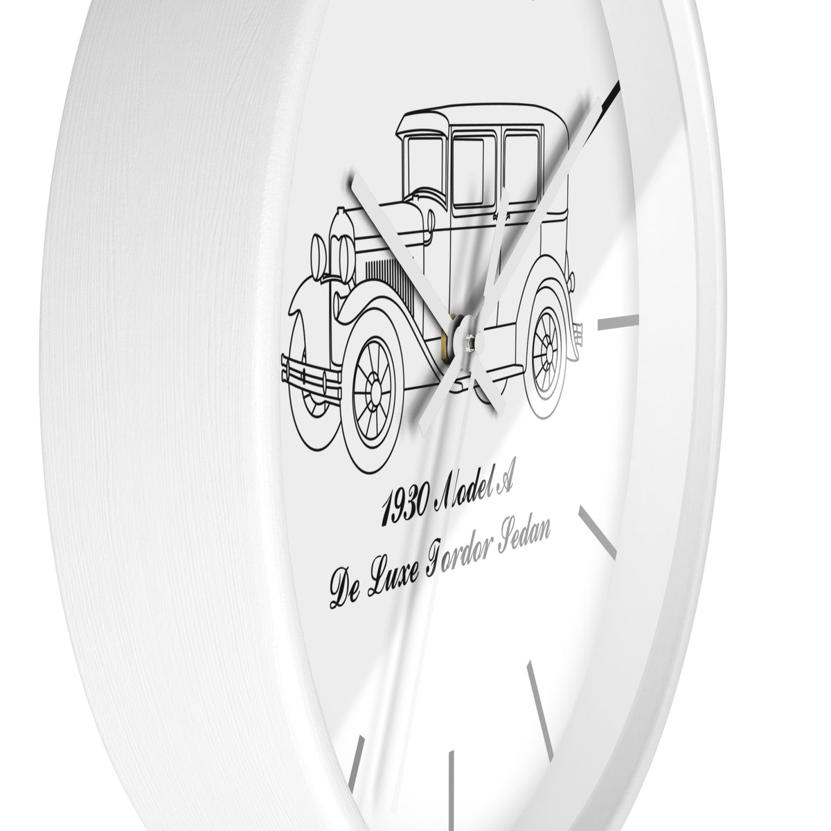 1930 De Luxe Fordor Sedan Wall Clock