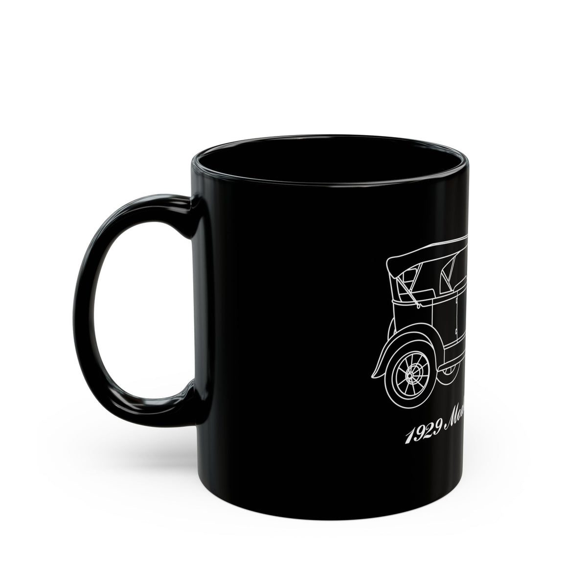 1929 Phaeton Black Mug