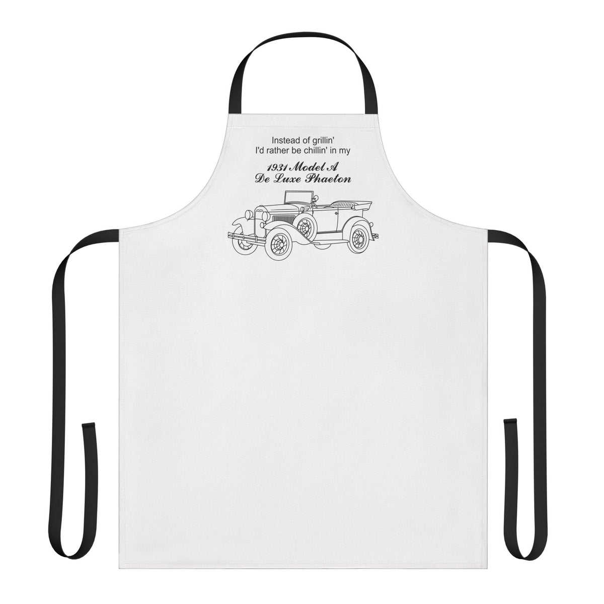 1931 De Luxe Phaeton Grillin' Apron