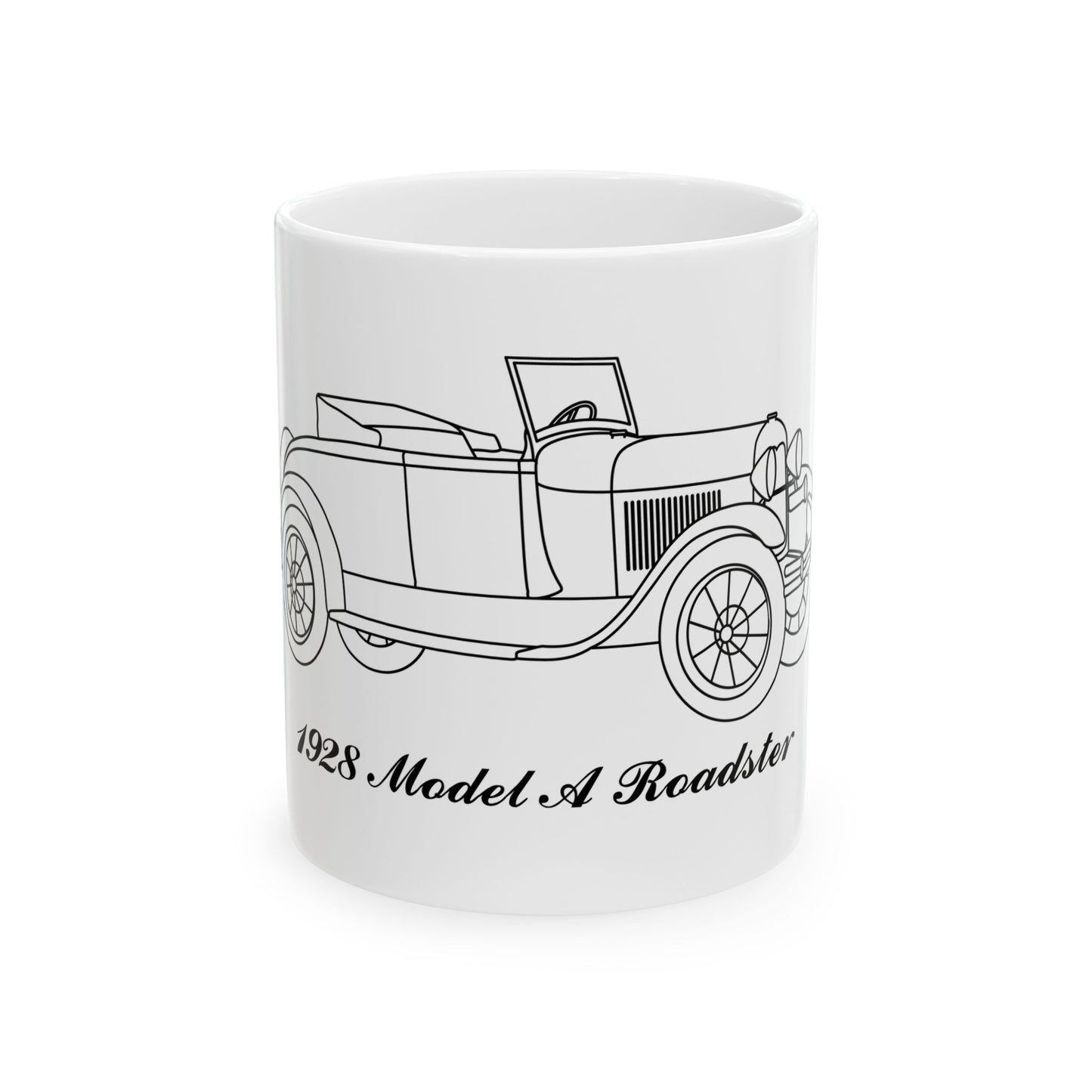 1928 Roadster White Mug