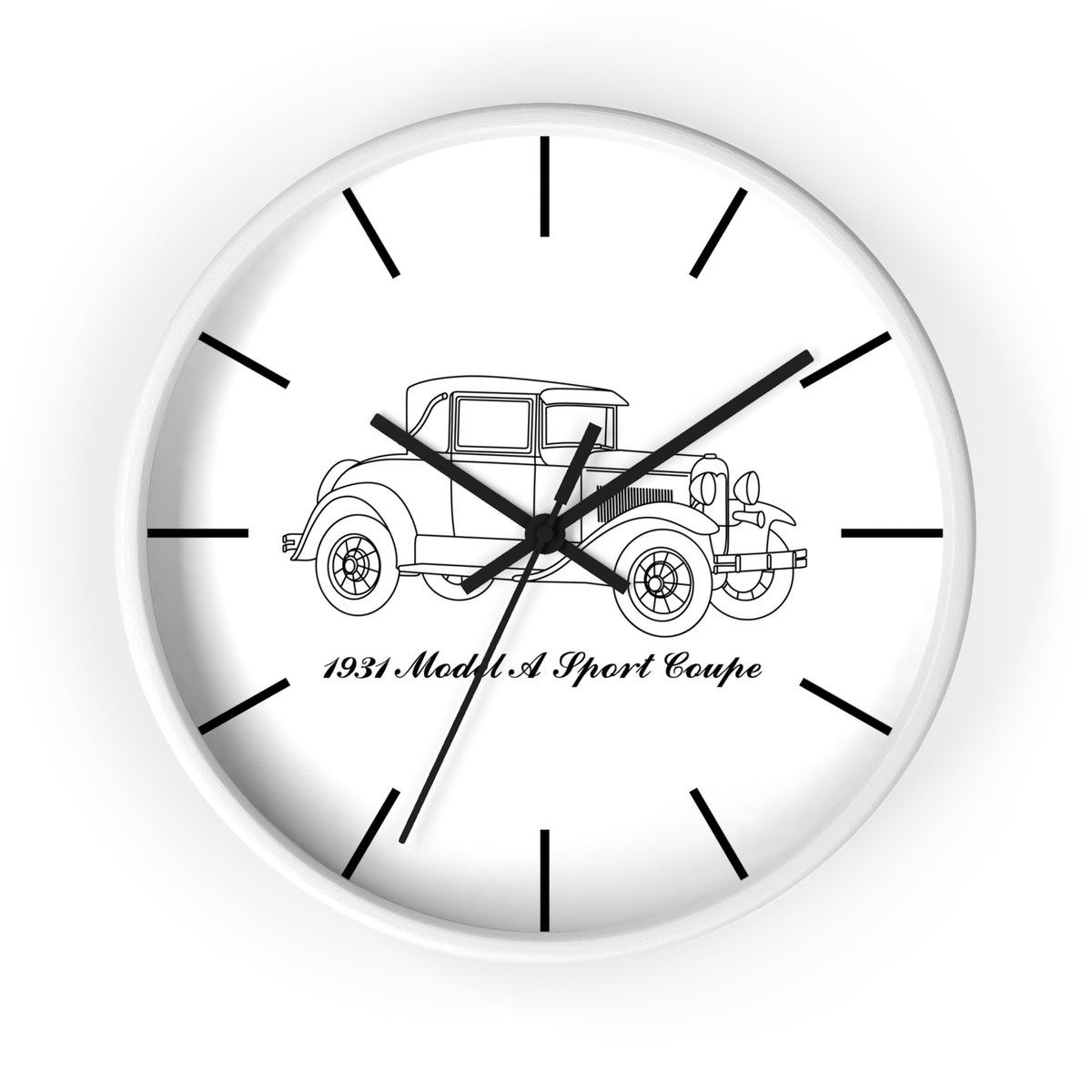 1931 Sport Coupe Wall Clock