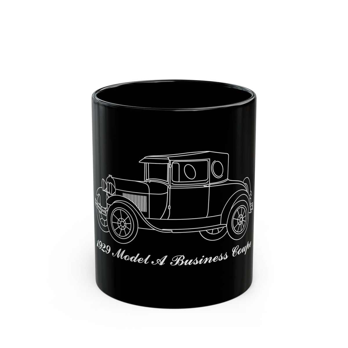 1929 Business Coupe Black Mug