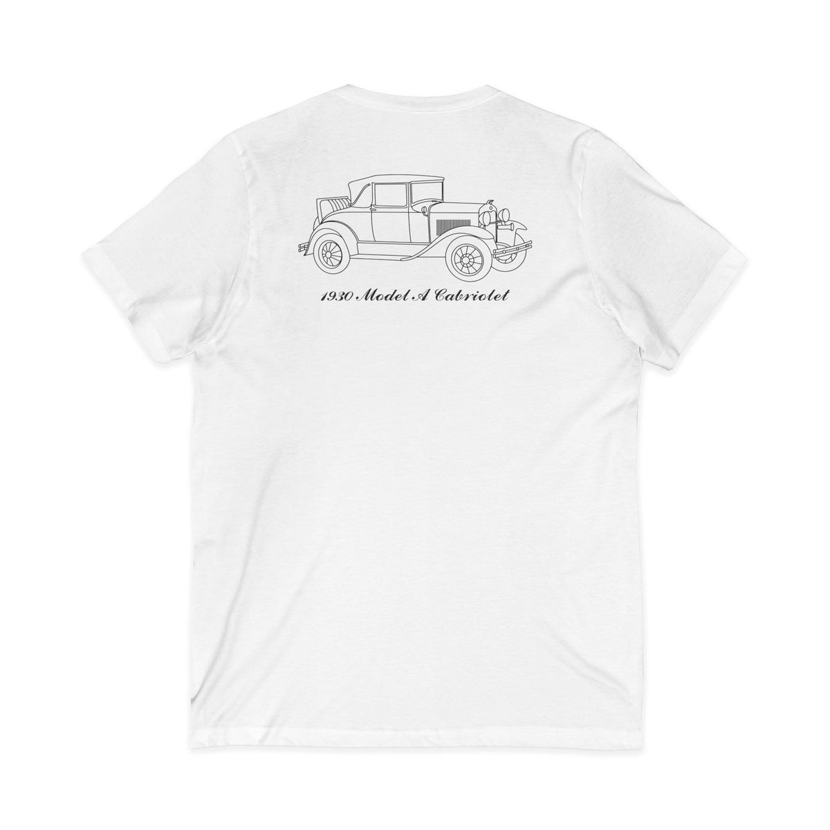 1930 Cabriolet Women's V-Neck Shirt