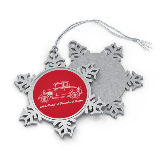 1929 Standard Coupe Snowflake Ornament