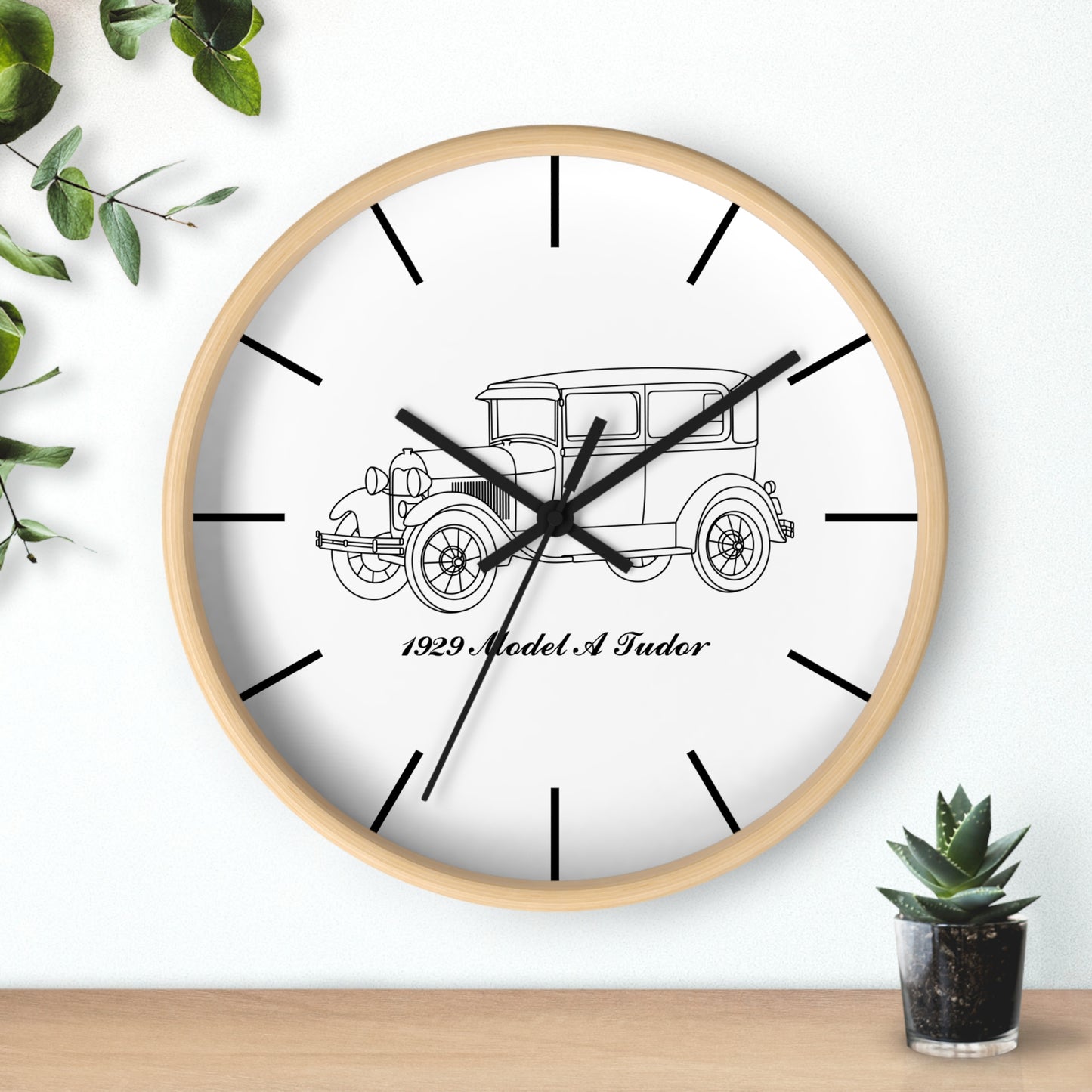 1929 Tudor Wall Clock