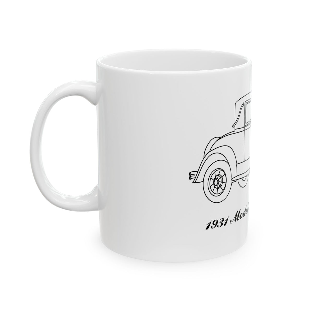 1931 Sport Coupe White Mug
