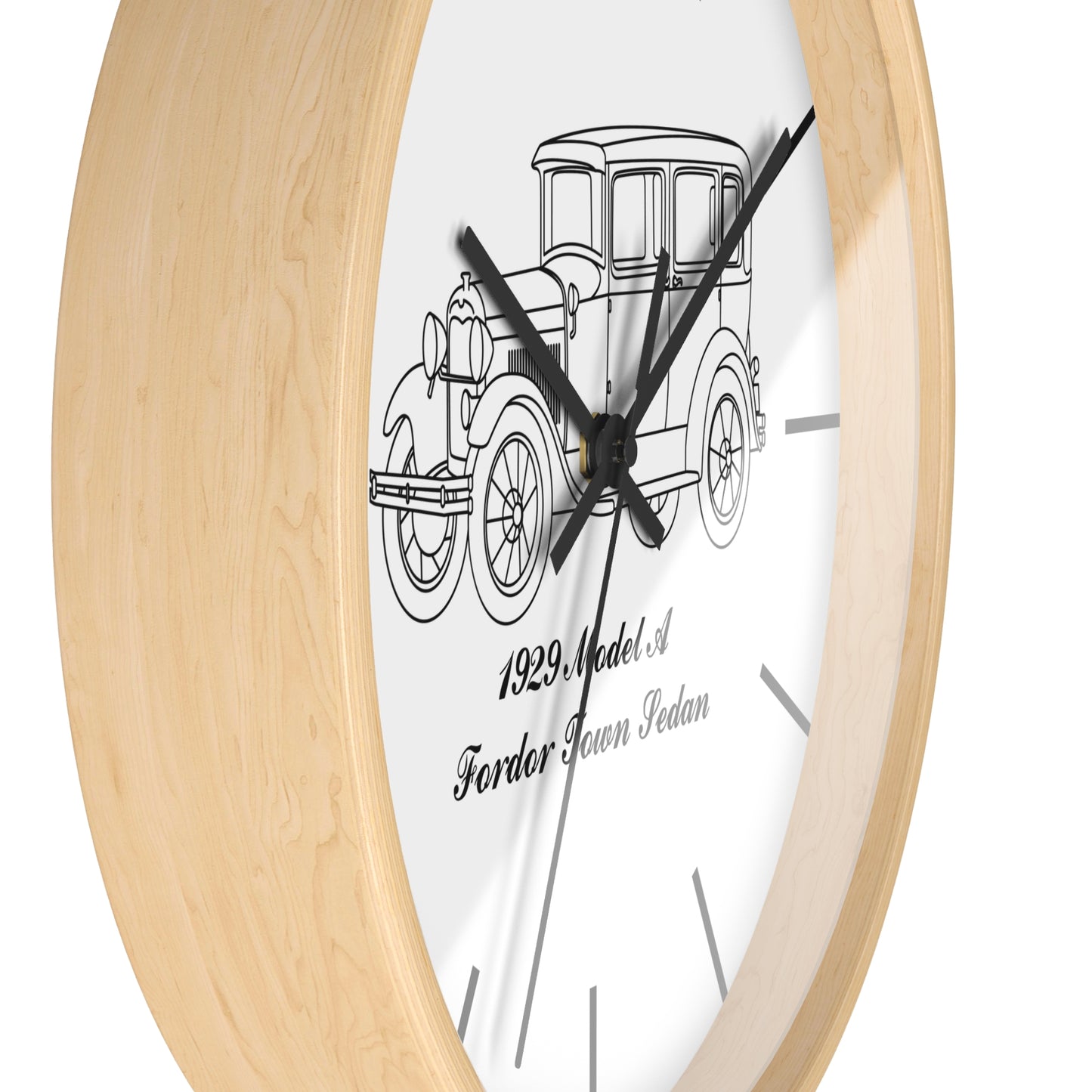 1929 Fordor Town Sedan Wall Clock