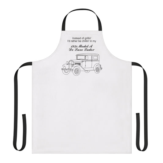 1931 De Luxe Tudor Grillin' Apron