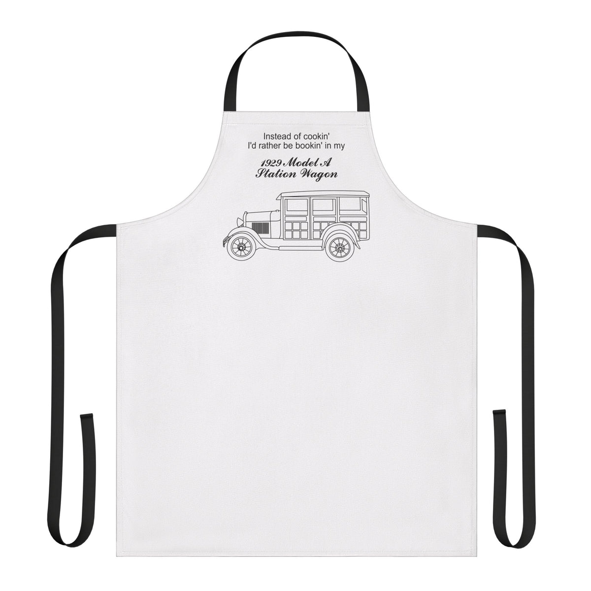 1929 Station Wagon Cookin' Apron