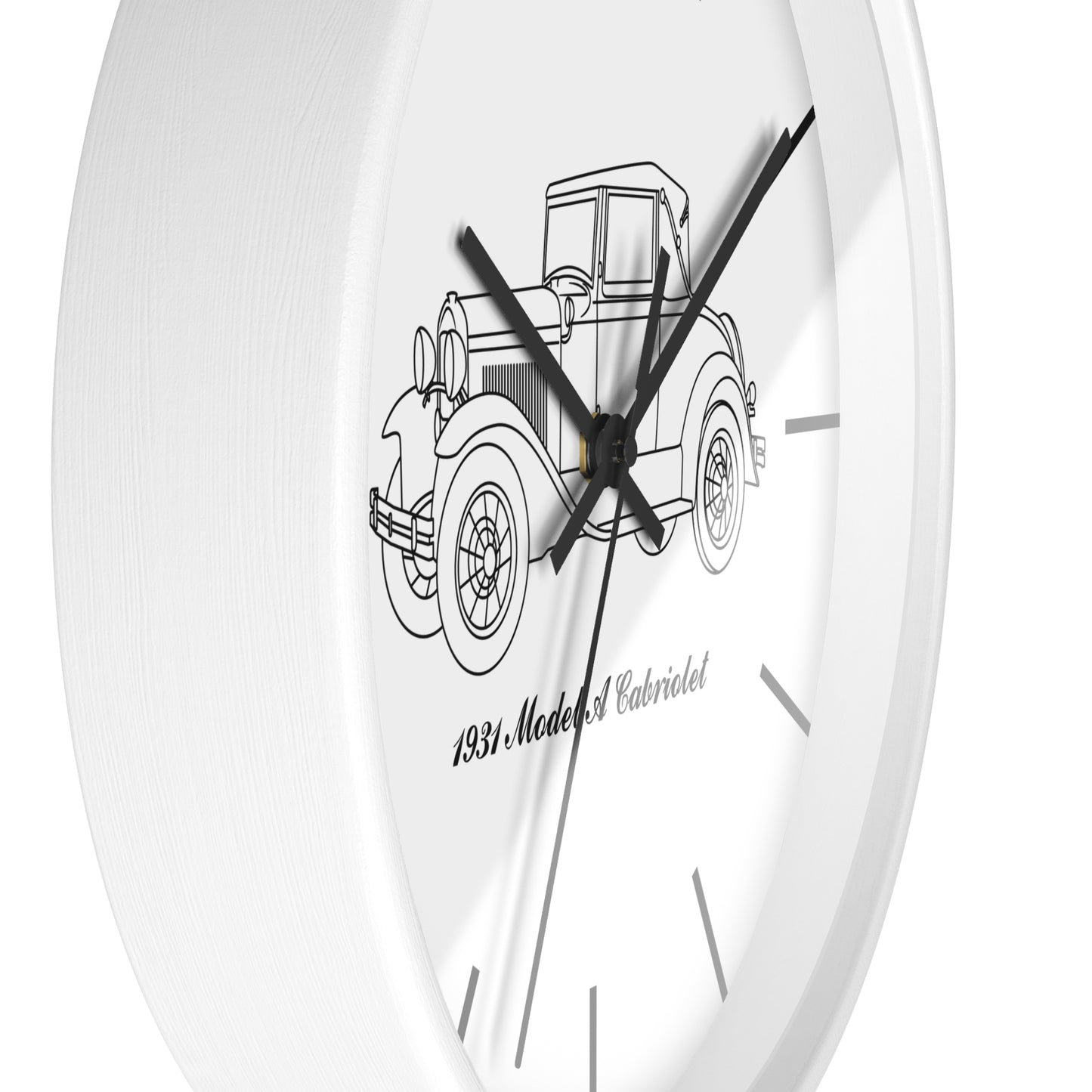 1931 Cabriolet Wall Clock