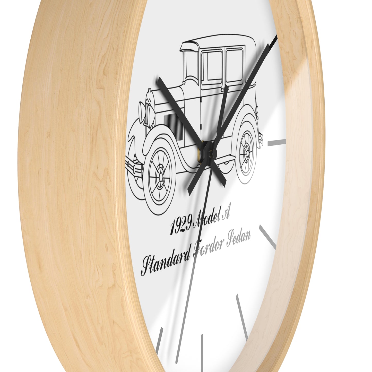 1929 Standard Fordor Sedan (2-Window) Wall Clock