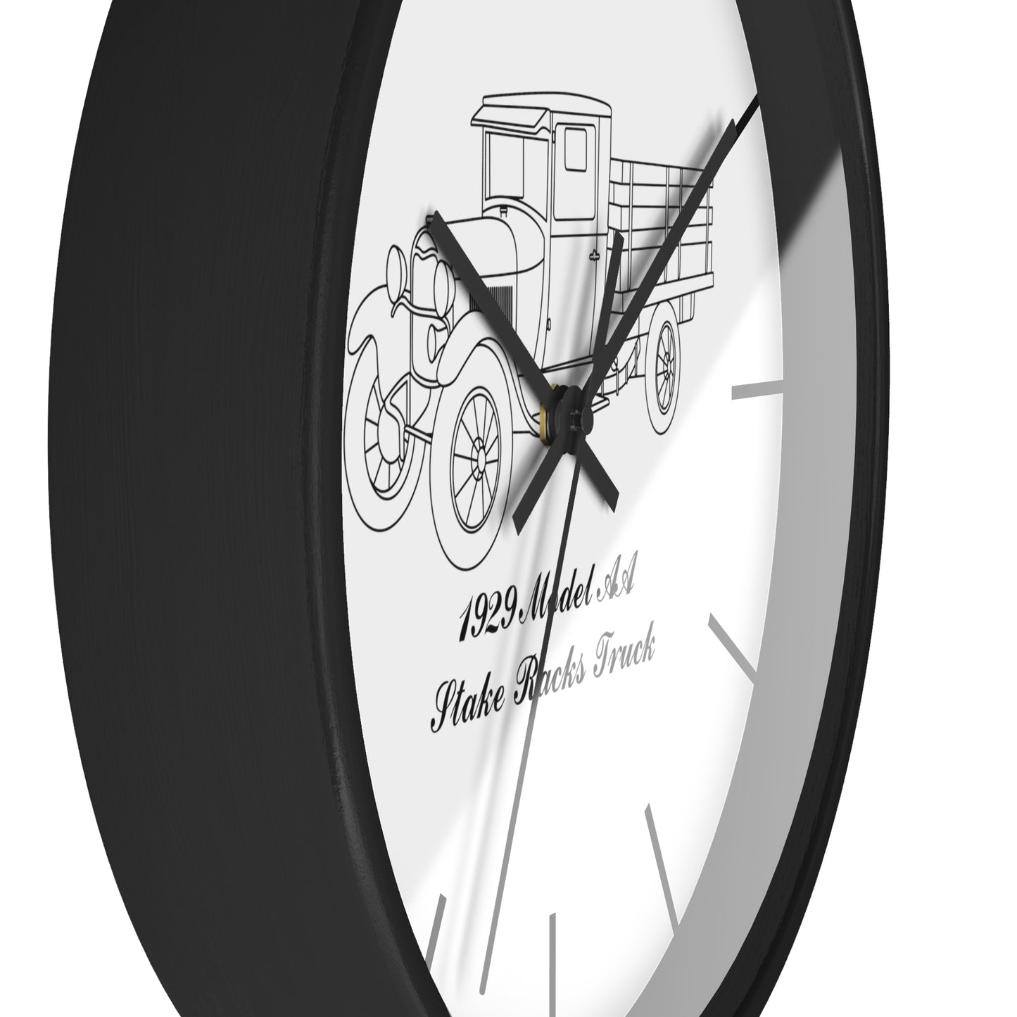 1929 AA Stake Racks Wall Clock