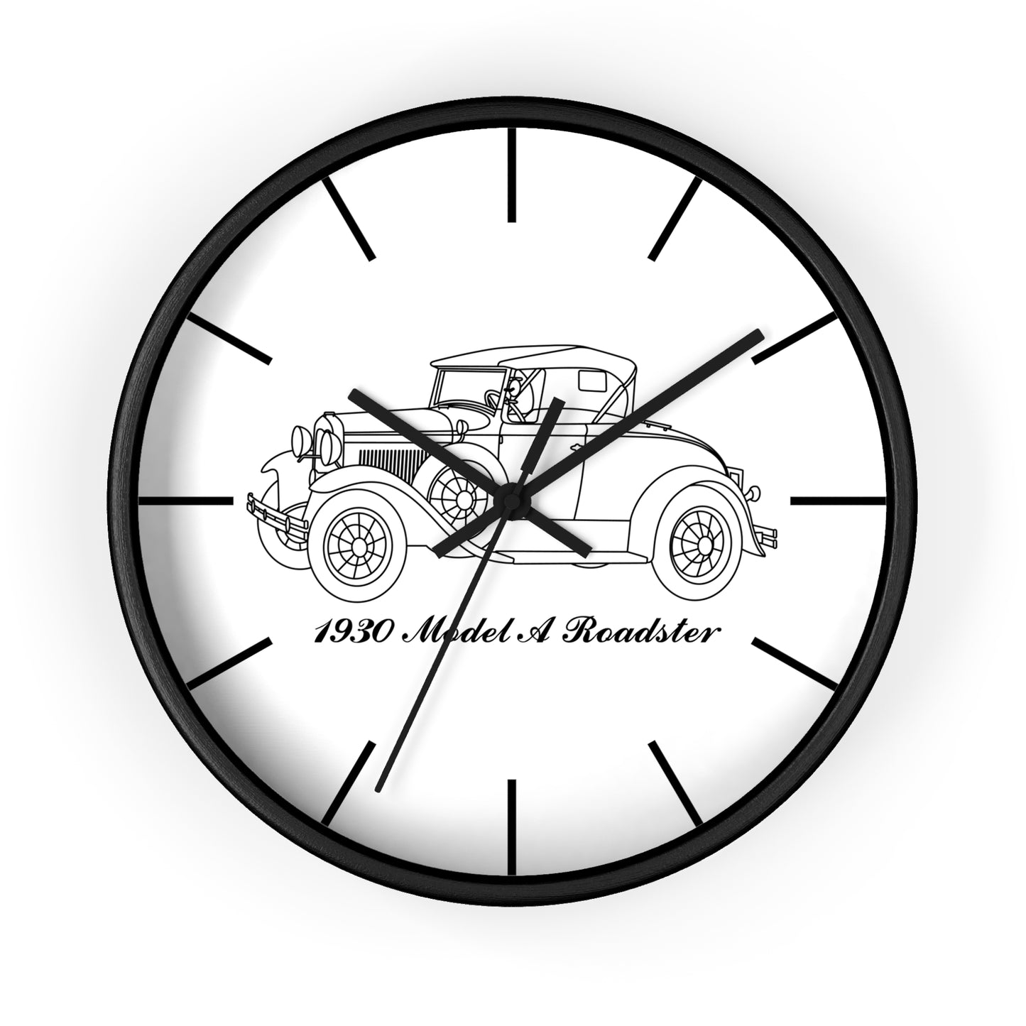 1930 Roadster Wall Clock