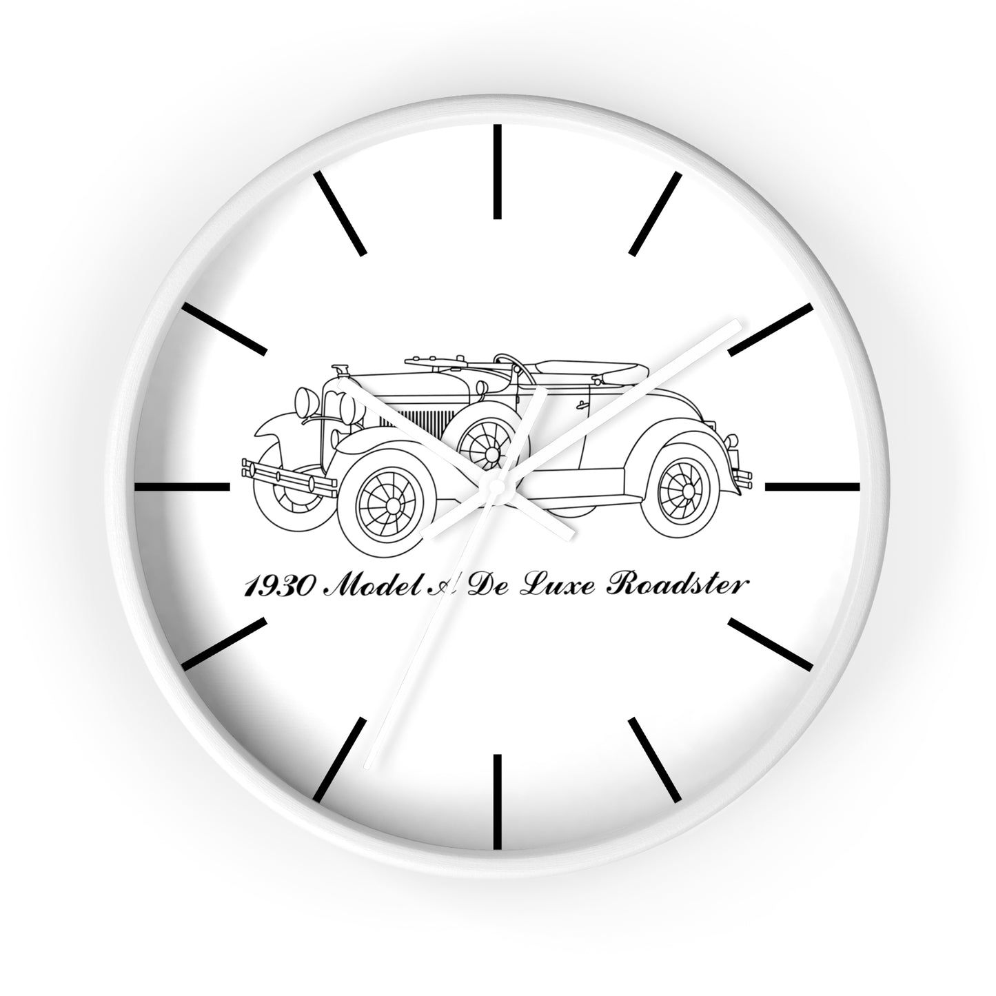 1930 De Luxe Roadster Wall Clock