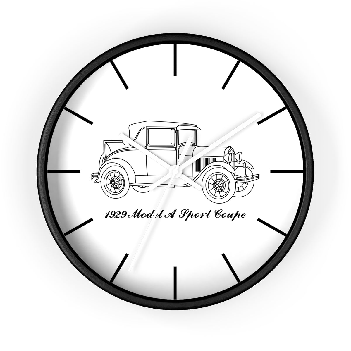 1929 Sport Coupe Wall Clock