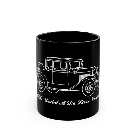 1930 De Luxe Coupe Black Mug