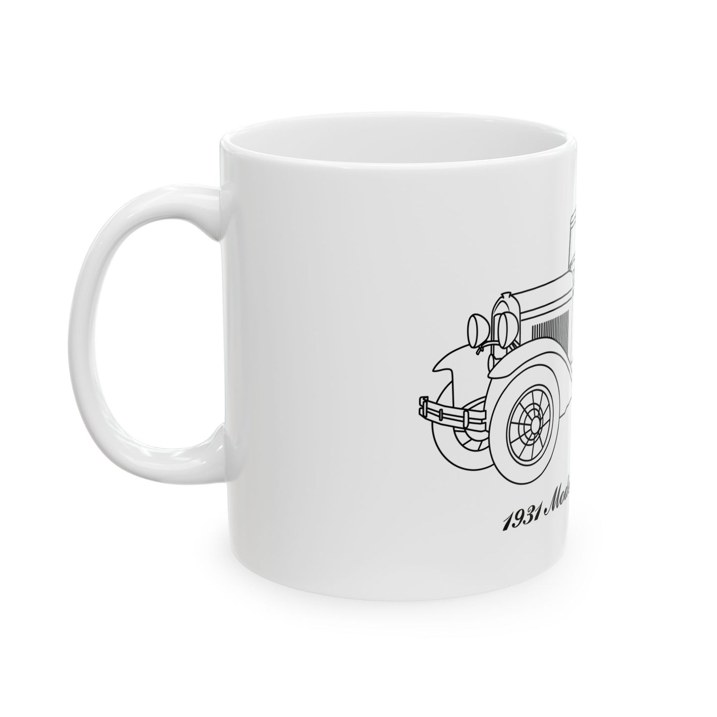 1931 Cabriolet White Mug