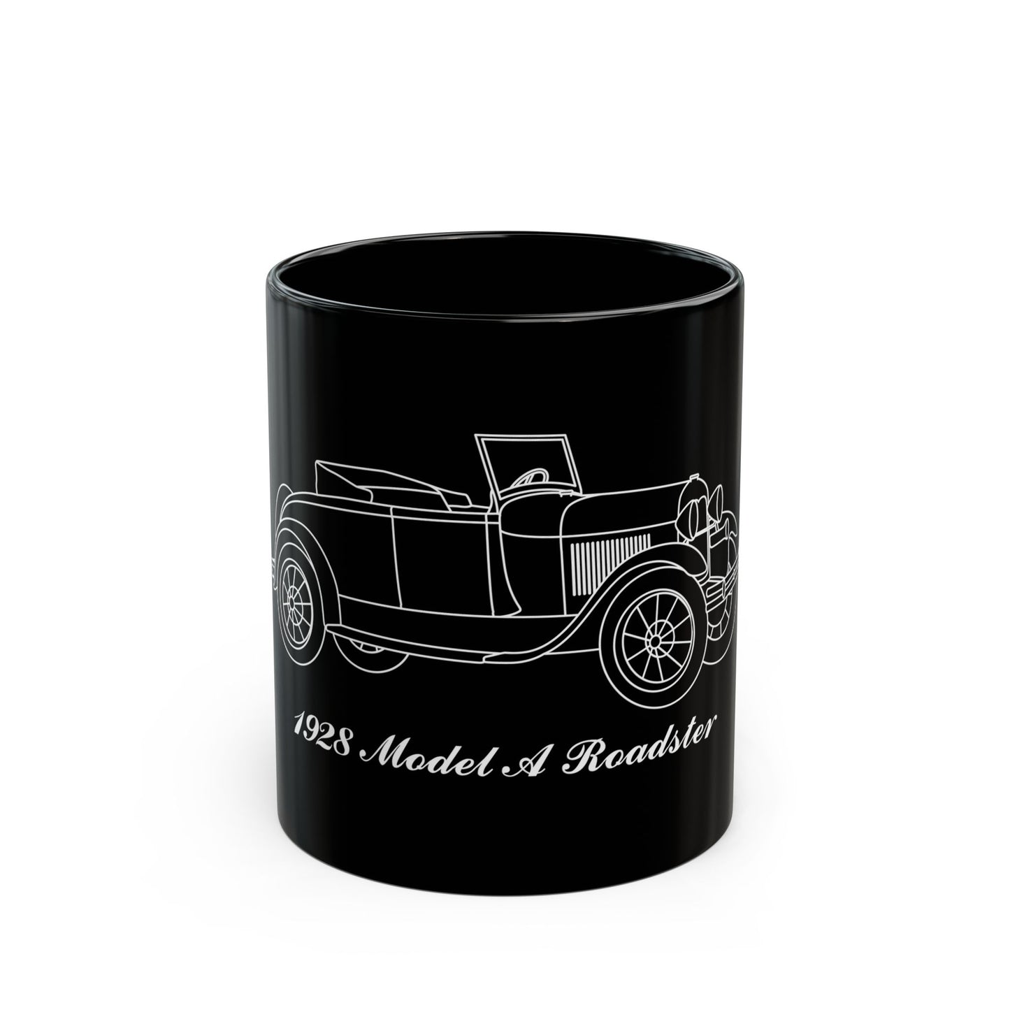 1928 Roadster Black Mug