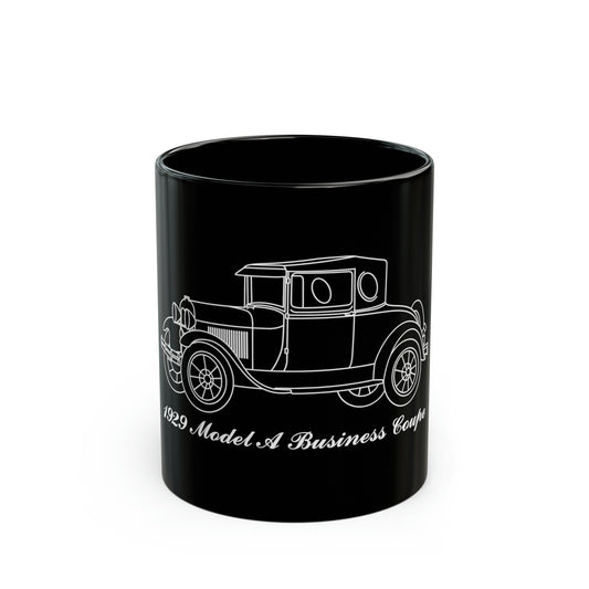 1929 Business Coupe Black Mug