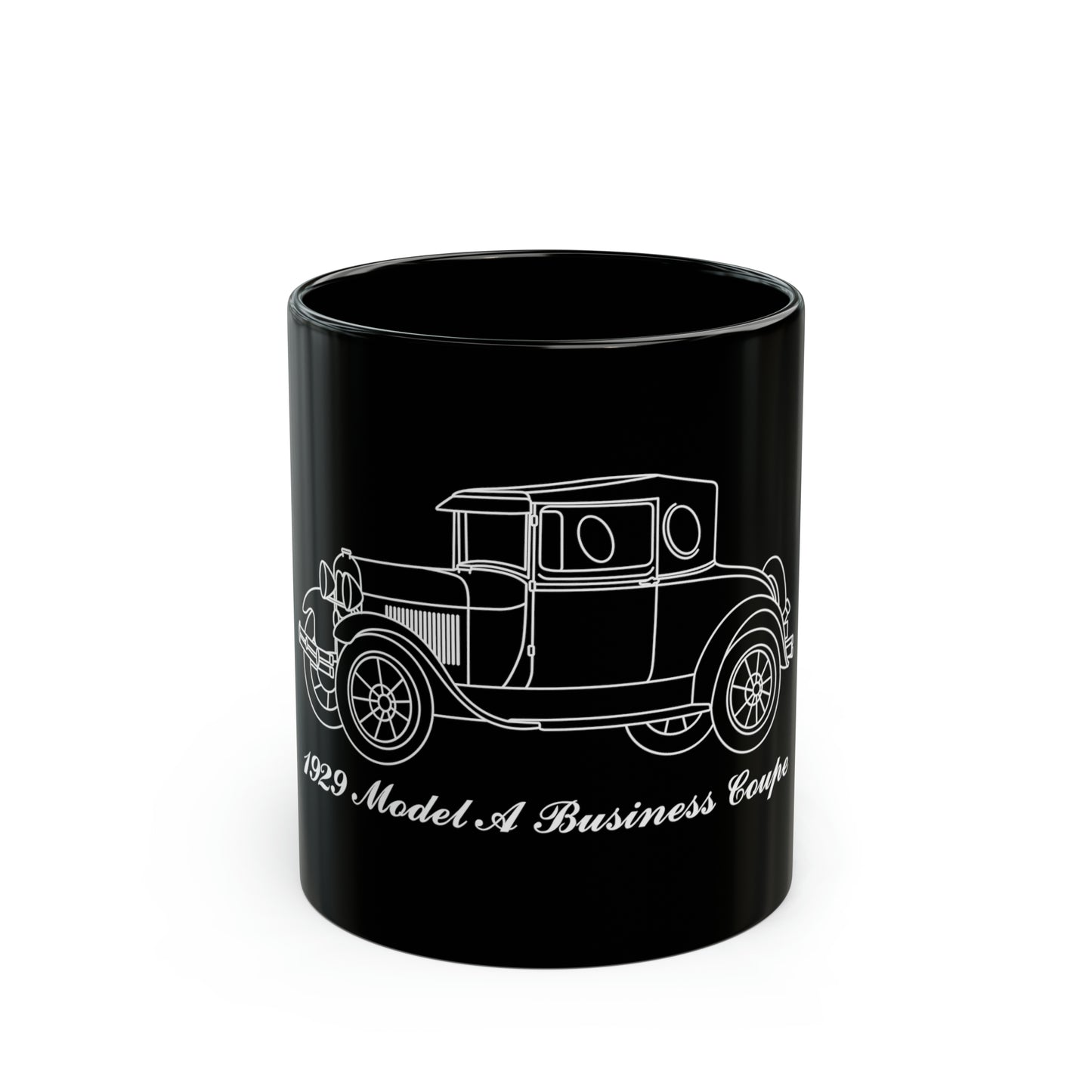 1929 Business Coupe Black Mug