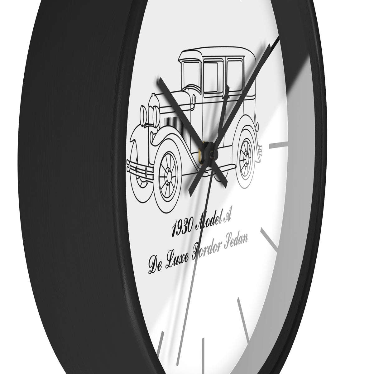 1930 De Luxe Fordor Sedan Wall Clock