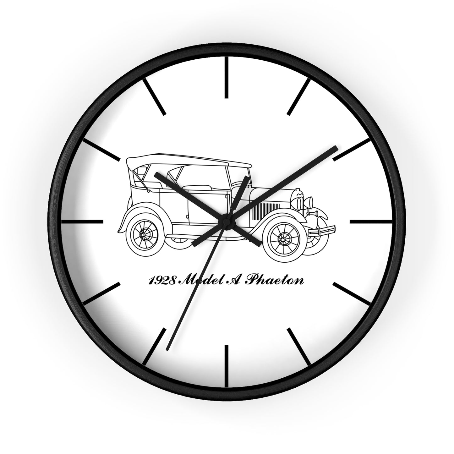 1928 Phaeton Wall Clock