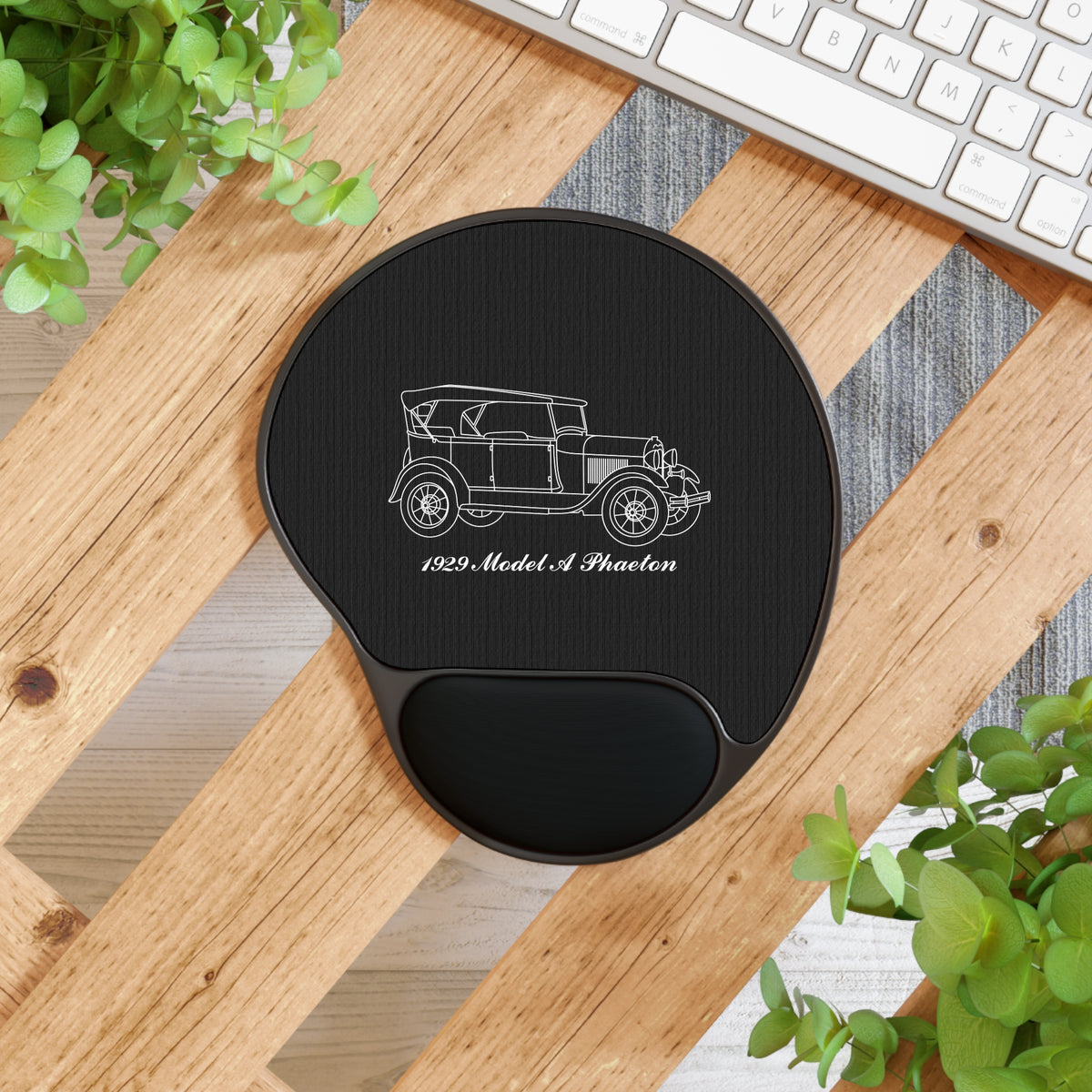 1929 Phaeton Wrist Rest Mouse Pad