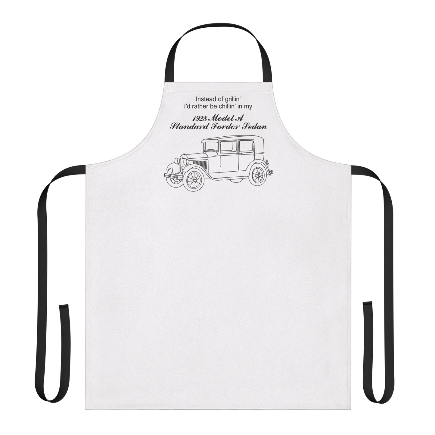 1928 Standard Fordor Sedan Grillin' Apron